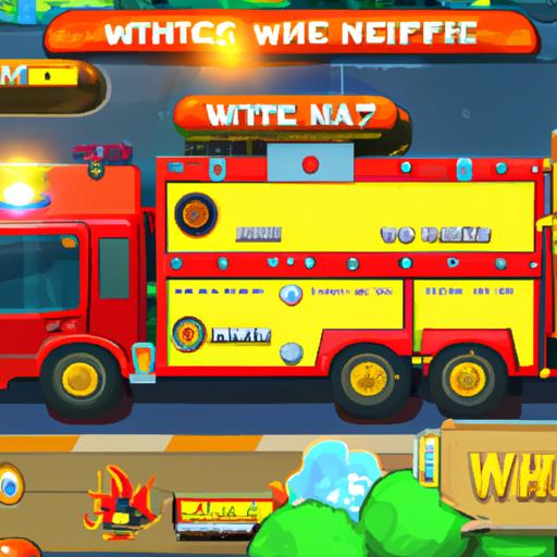 Immerse yourself in the stunning graphics and dynamic gameplay of 'What the Fire Truck' game.