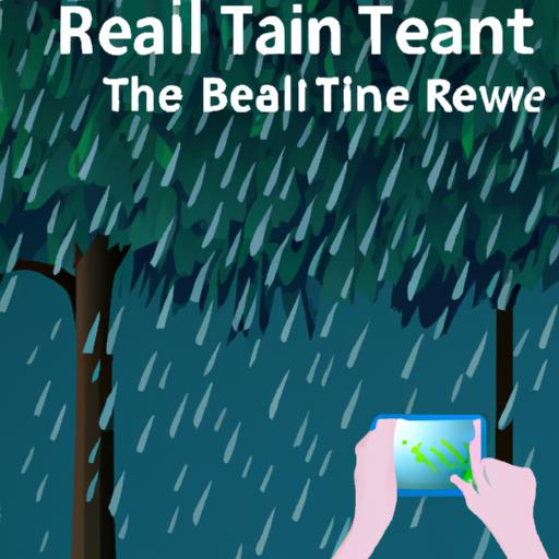 Experience the healing power of a gentle rain game